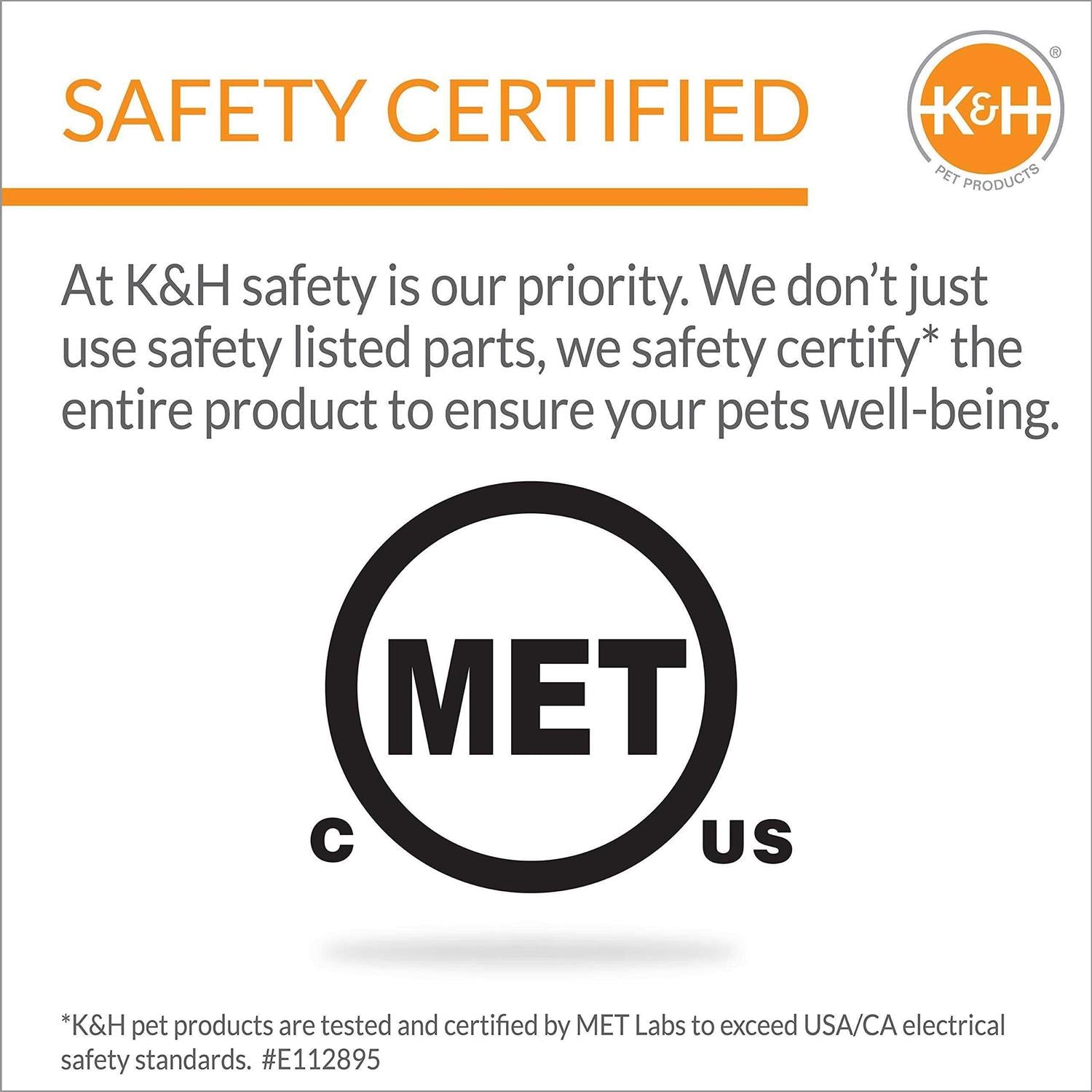 K&H Pet Products Lectro-Kennel Outdoor Heated Pad with Cover B7234