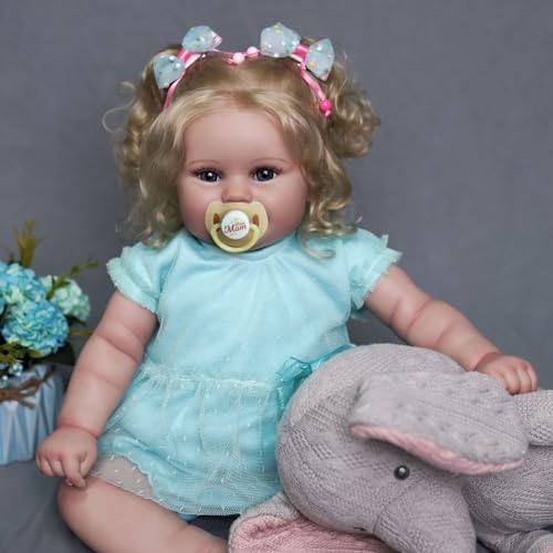 JIZHI Lifelike Reborn Baby Doll 20 Inch Realistic Newborn with Gift Box S162