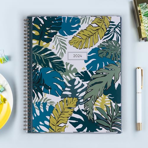 Blue Sky 2024 Weekly and Monthly Planner, 8.5" x 11", Wirebound I56746