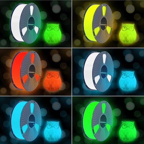 SUNLU 3D Printer Filament Bundle Multicolor PETG 1.75mm, 8 Pack, 2kg Total V41641