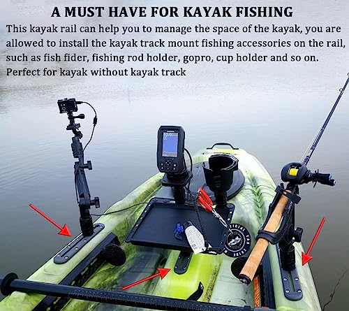 Kayak Low Profile Track for Fishing Rod Holder and Accessories S63794