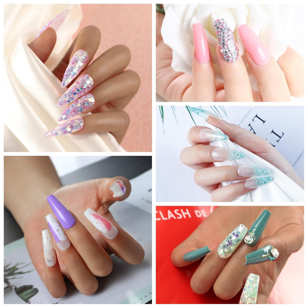 Gel Nail Polish Kit with UV Light and Drill Starter Set for Women S4212