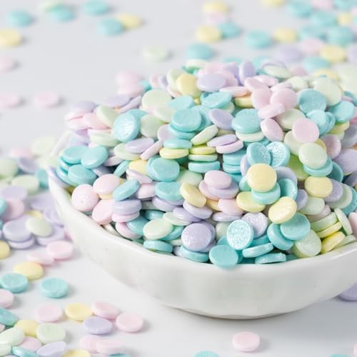 Christmas Sprinkles Bulk 1 lb - Red White Green Round Baking Toppings O347849