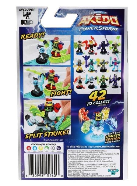 Legends of Akedo Powerstorm Mystery Player Pack & Battle Controller Action Figures B367