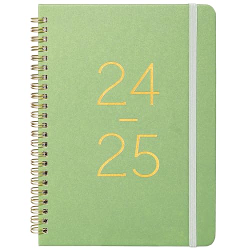 2024-2025 Planner - Weekly Monthly Planner 2024-2025 from July 2024 - June 2025, 6.4" x 8.5" Academic Planner 2024-2025 with Twin-Wire Binding