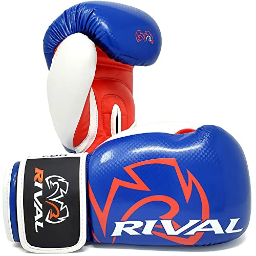 RIVAL Boxing RB7 Fitness Plus Bag Gloves, Ergo Strap System and High-Density Layered Padding for Heavy Bag and Mitt Work