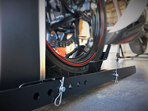 MaxxHaul 70271 Adjustable Motorcycle Wheel Chock Stand 1800lb C9905