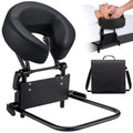 Universal Mattress Top Massage Kit with Adjustable Headrest and Memory Foam Face Cushion - Blue R95675