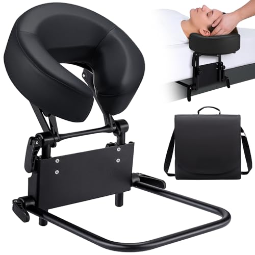 Universal Mattress Top Massage Kit with Adjustable Headrest and Memory Foam Face Cushion - Blue R95675