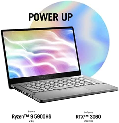 Asus ROG Zephyrus G14 Gaming Laptop, 14" 144Hz FHD, Ryzen 9 5900HS, RTX 3060, 16GB RAM, 1TB SSD L7422