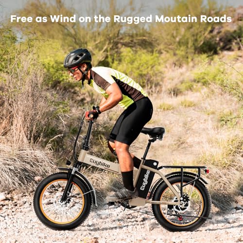 1000W Folding Electric Bike 48V 20AH Removable Battery 20" Fat Tire for Adults S359635