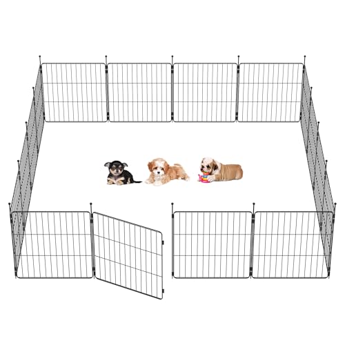 FXW MiniPaws Dog Playpen 8 Panels Portable for Indoor & Outdoor Y720