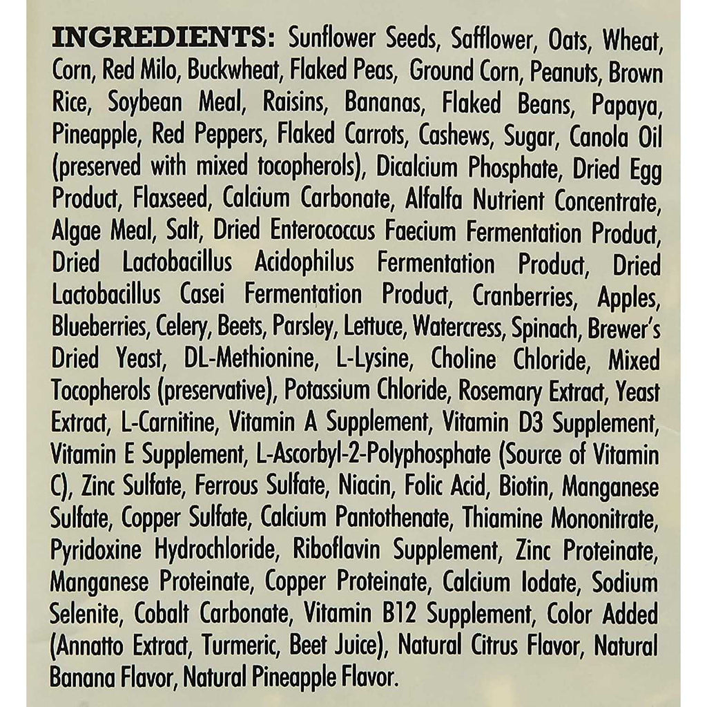 Higgins Vita Seed Parrot Food O19003