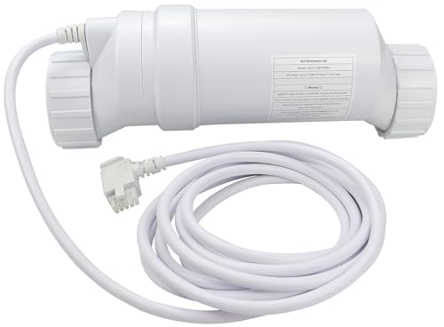 Salt Cell Pool Chlornie Generator Replacement, for Swimming Pools up to 15,000 Gallons, Restore Turbocell Salt Chlorine Production, W3T-Cell-3