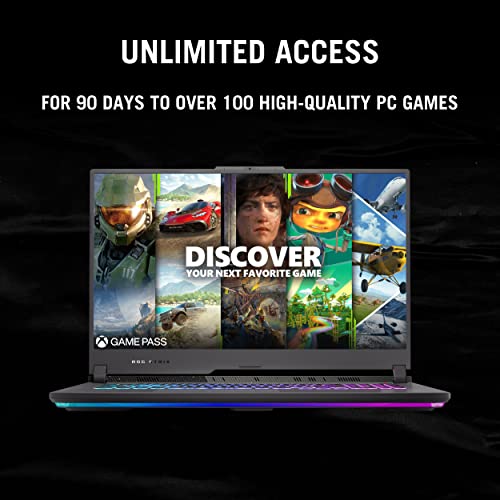 ASUS ROG Strix G17 (2023) Gaming Laptop, 17.3” QHD 240Hz, RTX 4070, Ryzen 9, 16GB DDR5, 1TB SSD, Windows 11 I270235