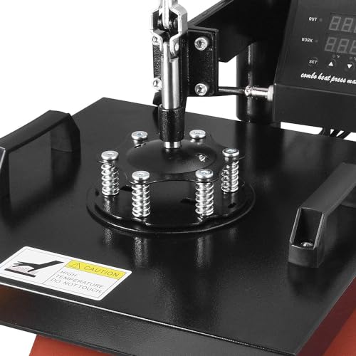 Slendor 8 in 1 Heat Press Machine 15x15 360-Degree Swing Away B936