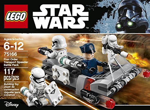 LEGO Star Wars First Order Transport Speeder Battle Pack 75166 Building Kit F358
