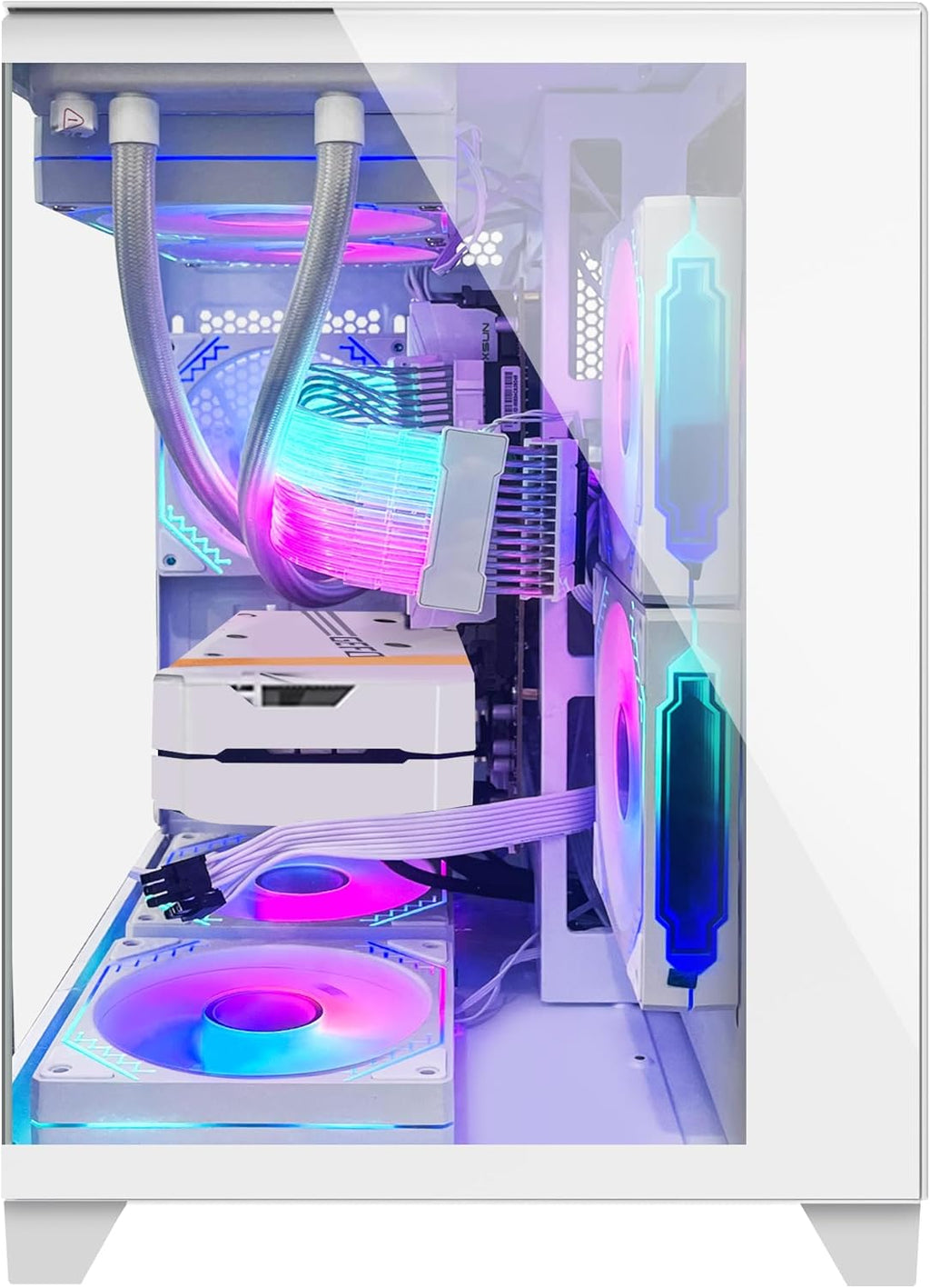 Gaming PC AMD Ryzen 5 5600X RTX 4060 16GB RAM 1TB SSD Windows 11 Pro White U552378