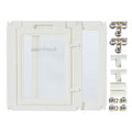 Clear Acrylic Dog Playpen for Small & Medium Pets, 30.3" Height, 10 Panels E1222