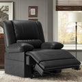 Dual Motor Power Lift Recliner Chair with Massage and Heat for Elderly, Red Brown V492
