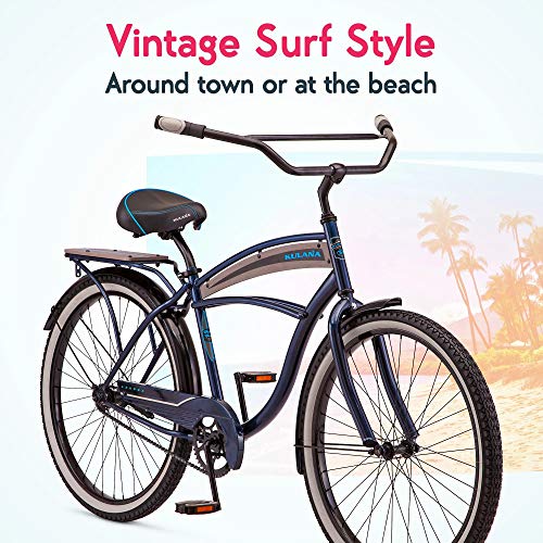 Kulana Lakona Beach Cruiser Bike for Men and Women, 20-26 Inch Wheels Y519175