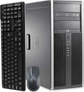 HP Elite 8300 Tower Computer Desktop PC, Intel Core i5 3.20GHz Processor, 16GB Ram, 256GB M.2 SSD, 2TB Hard Drive, Wireless Keyboard & Mouse, WiFi | Bluetooth, DVD Drive, Windows 10 (Renewed)