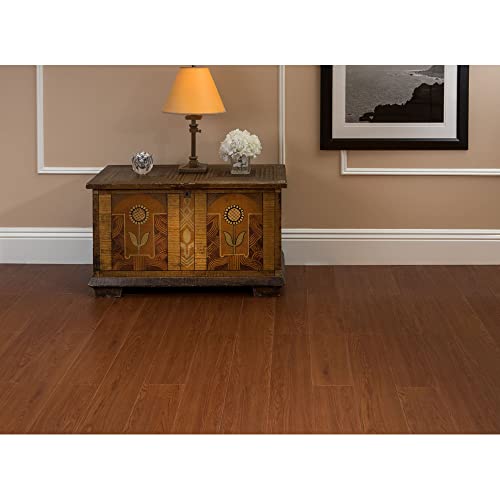 Achim Home Decor Nexus Planks Peel and Stick Vinyl Floor Tile, Hickory, 10-Pack E9163