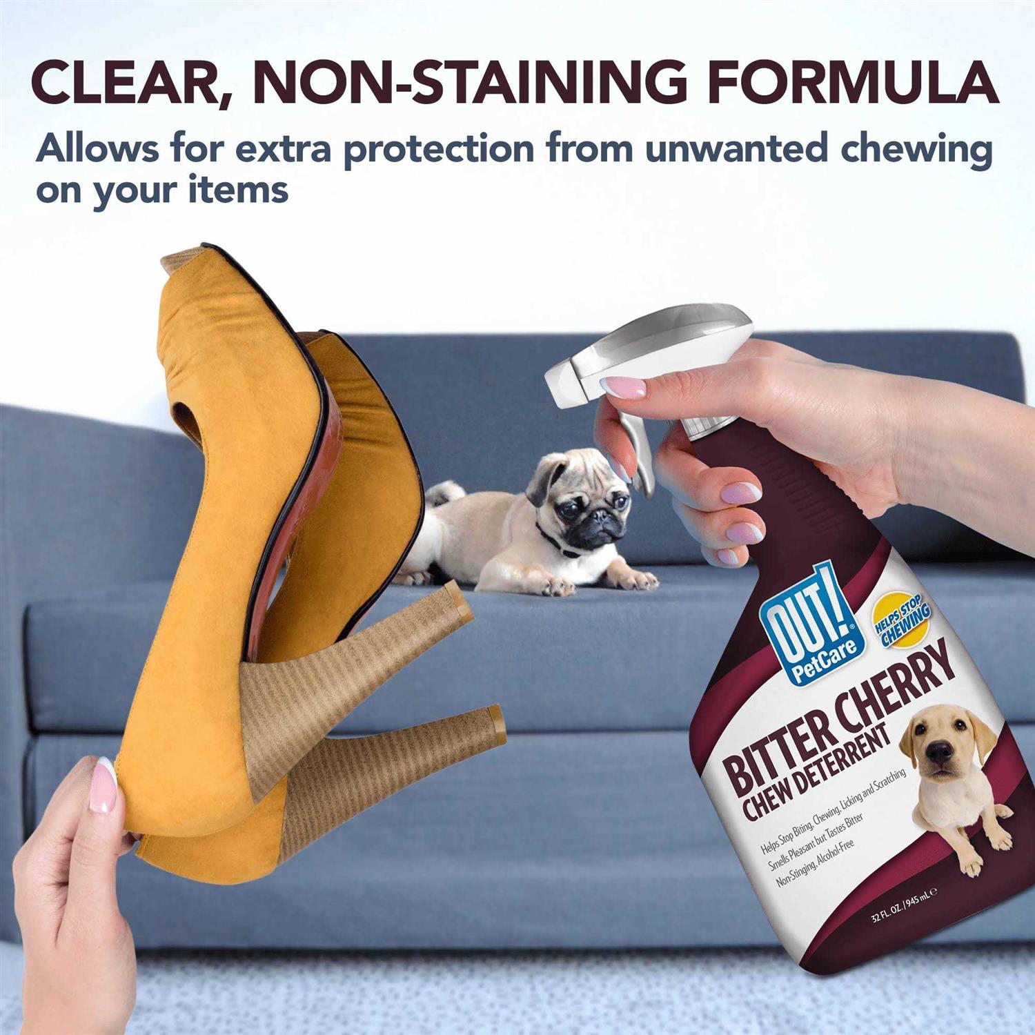 Out! PetCare Bitter Cherry Dog Chew Deterrent B480