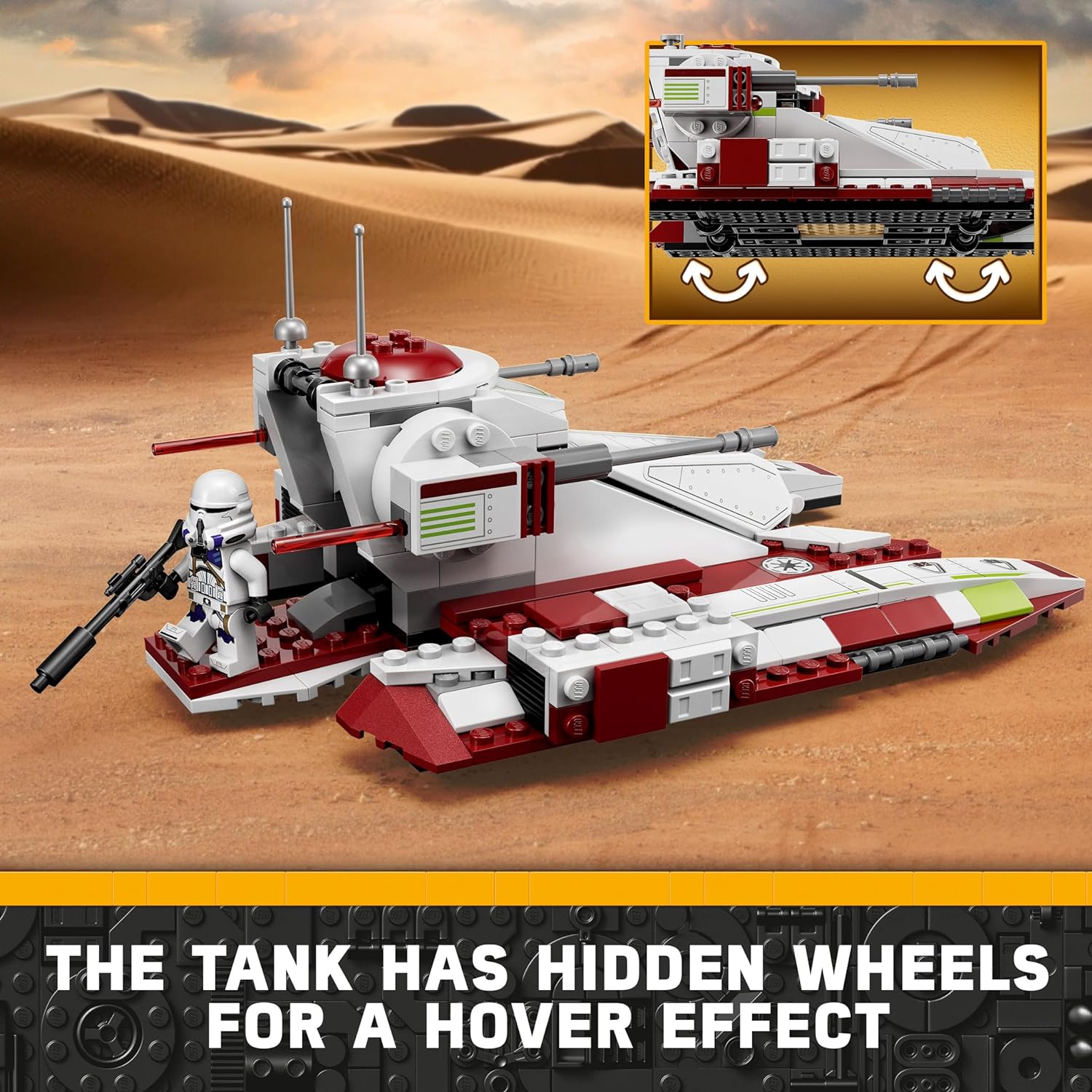 LEGO Star Wars Republic Fighter Tank 75342 Q7666