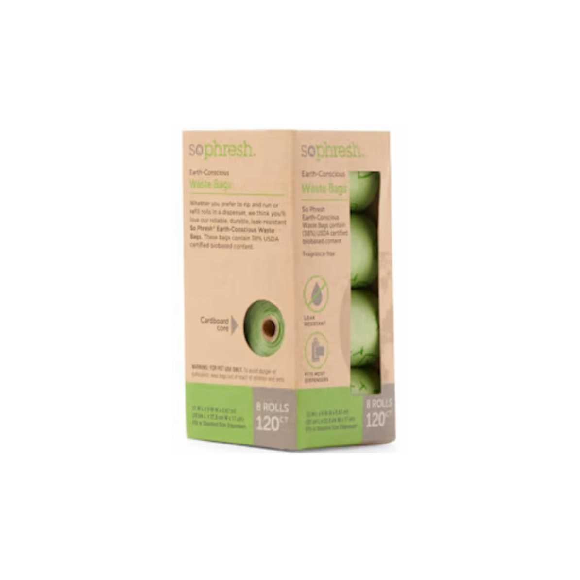 So Phresh Earth-Conscious Biobased Content Waste Bags - Pet Supplies online store