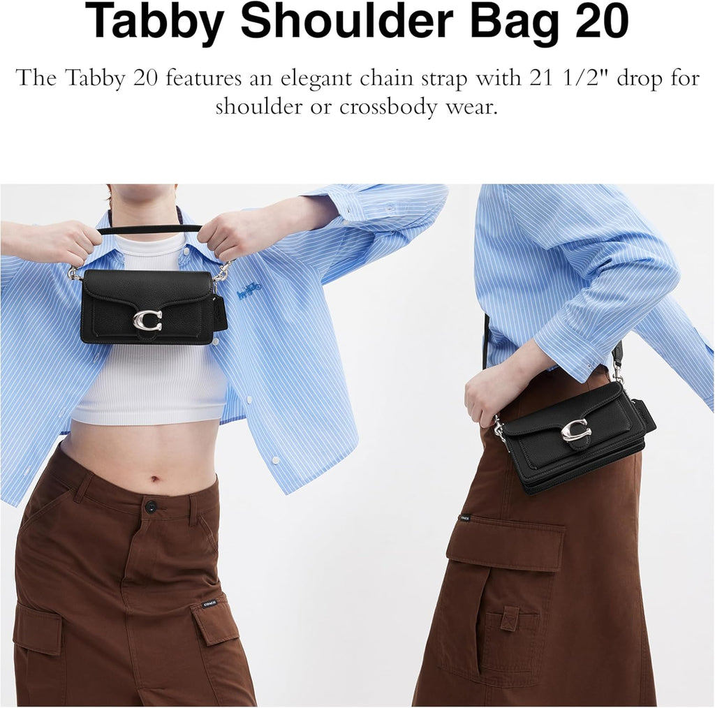 Coach Tabby Shoulder Bag 20, Black N3208