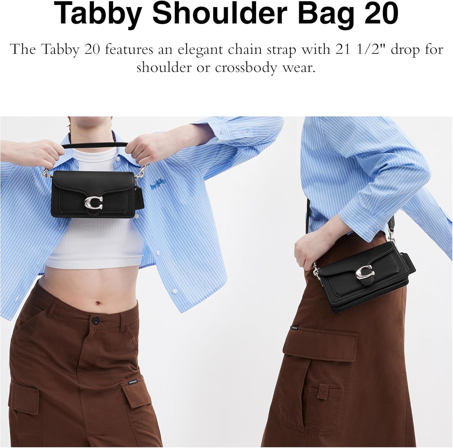 Coach Tabby Shoulder Bag 20, Black N3208