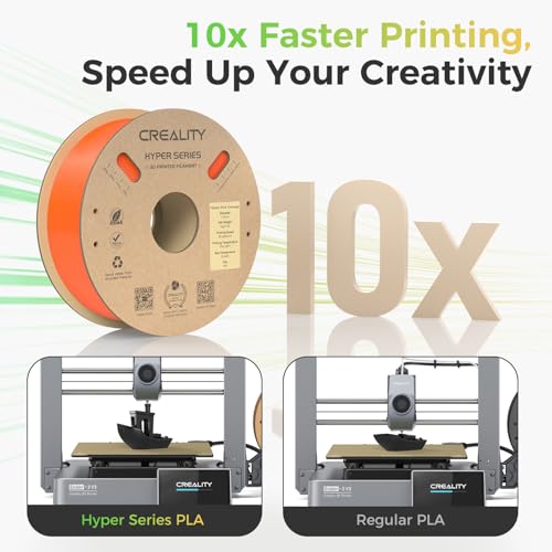 Creality PLA Plus Filament 1.75mm Rainbow Multicolor 1KG Spool O376011