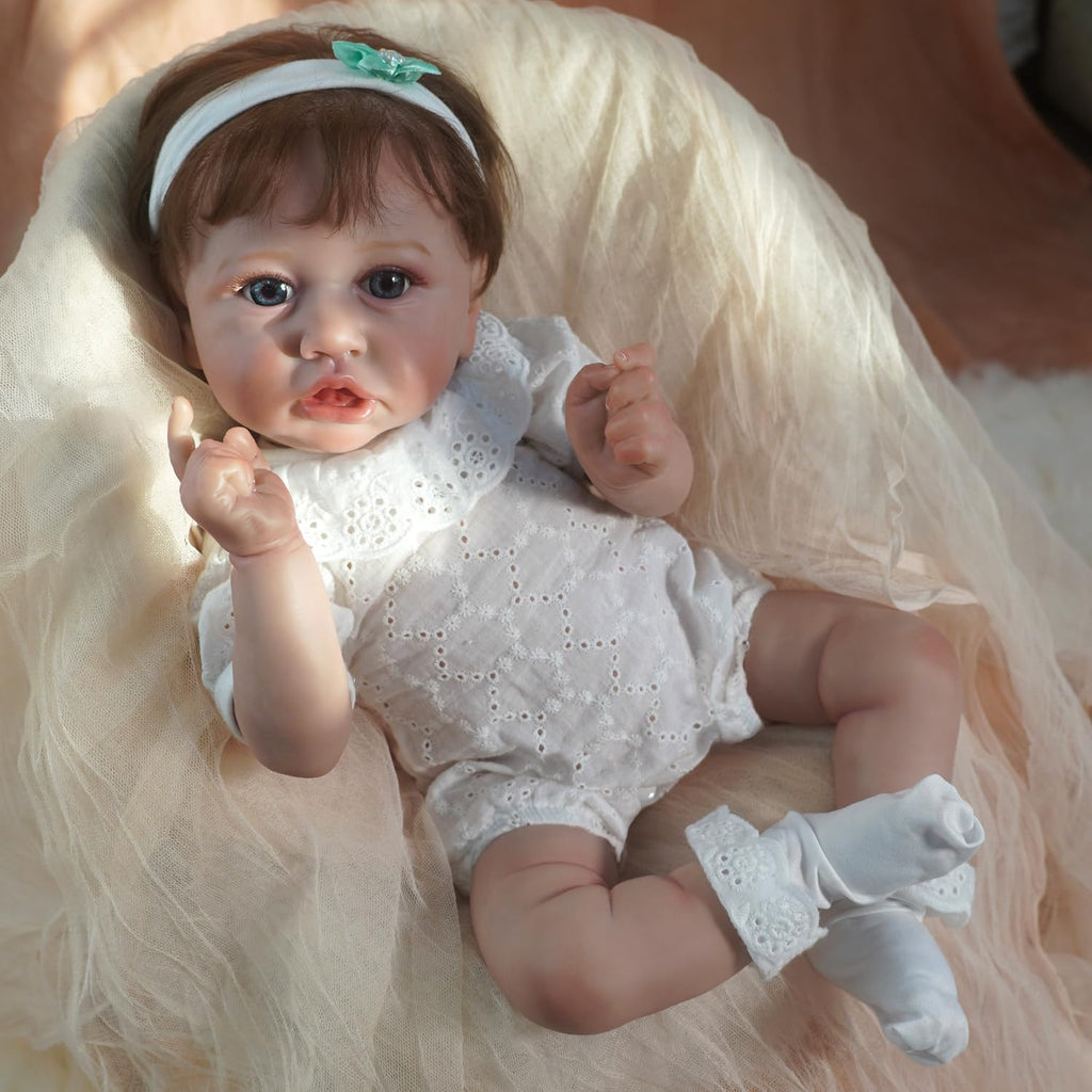 Reborn Baby Doll Saskia Replica 20 Inch Newborn Girl with Realistic Veins J523044
