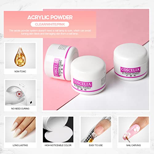 Acrylic Nail Kit for Beginners with Drill and UV Light D956