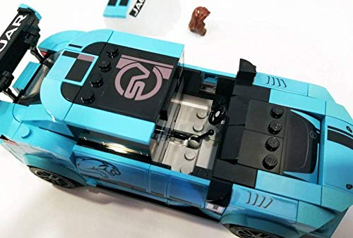 LEGO Speed Champions Panasonic Jaguar Racing Gen2 Car & I-PACE eTROPHY Building Kit C5065