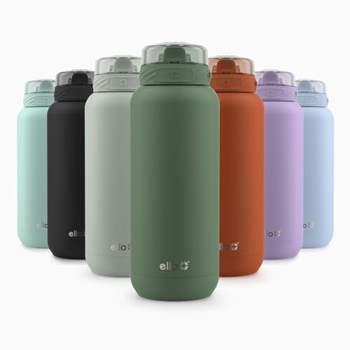 Ello Cooper 32oz Stainless Steel Water Bottle with Straw and Handle Q4598