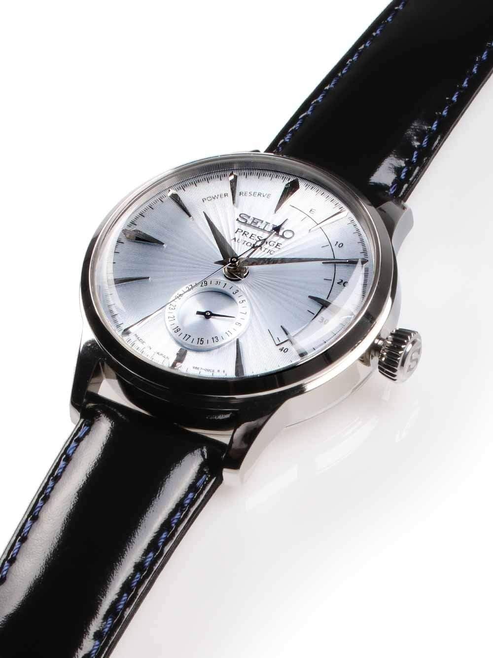 SEIKO PRESAGE Power Reserve Ice Blue Cocktail Time SSA343J1 T288633