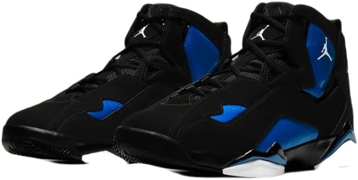 Jordan True Flight Men's Shoes Black Game Royal White Size 11 A952992