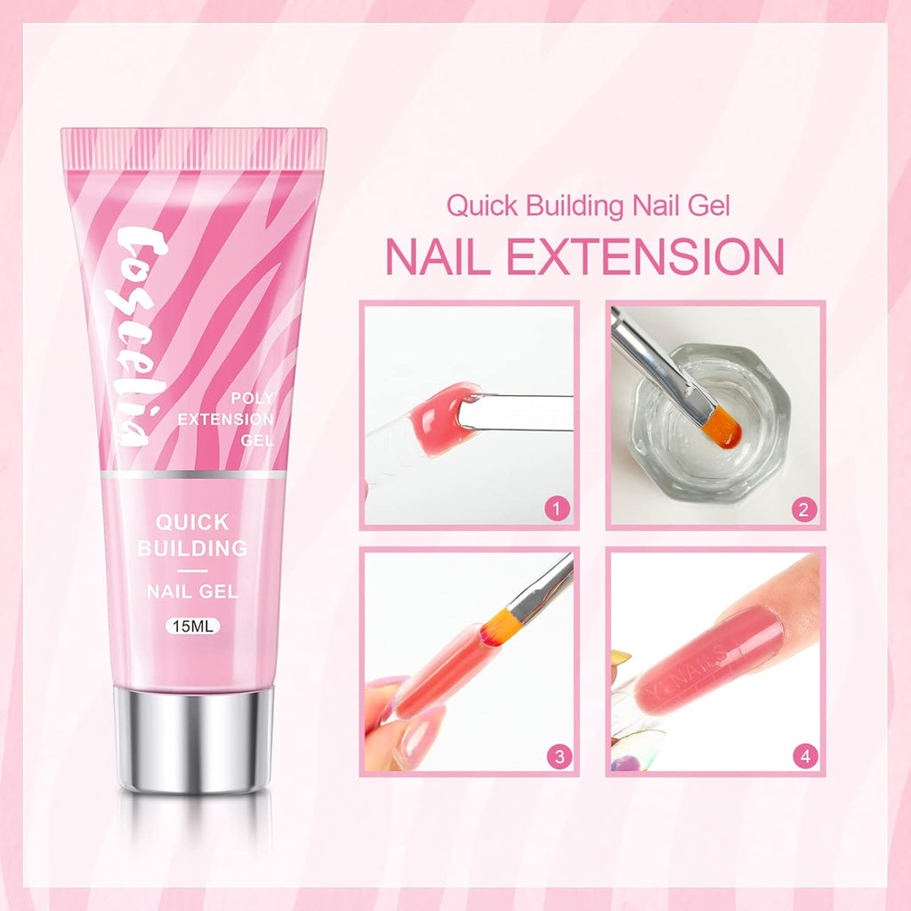 Gel Nail Polish Kit with UV Light and Drill Starter Set for Women S4212