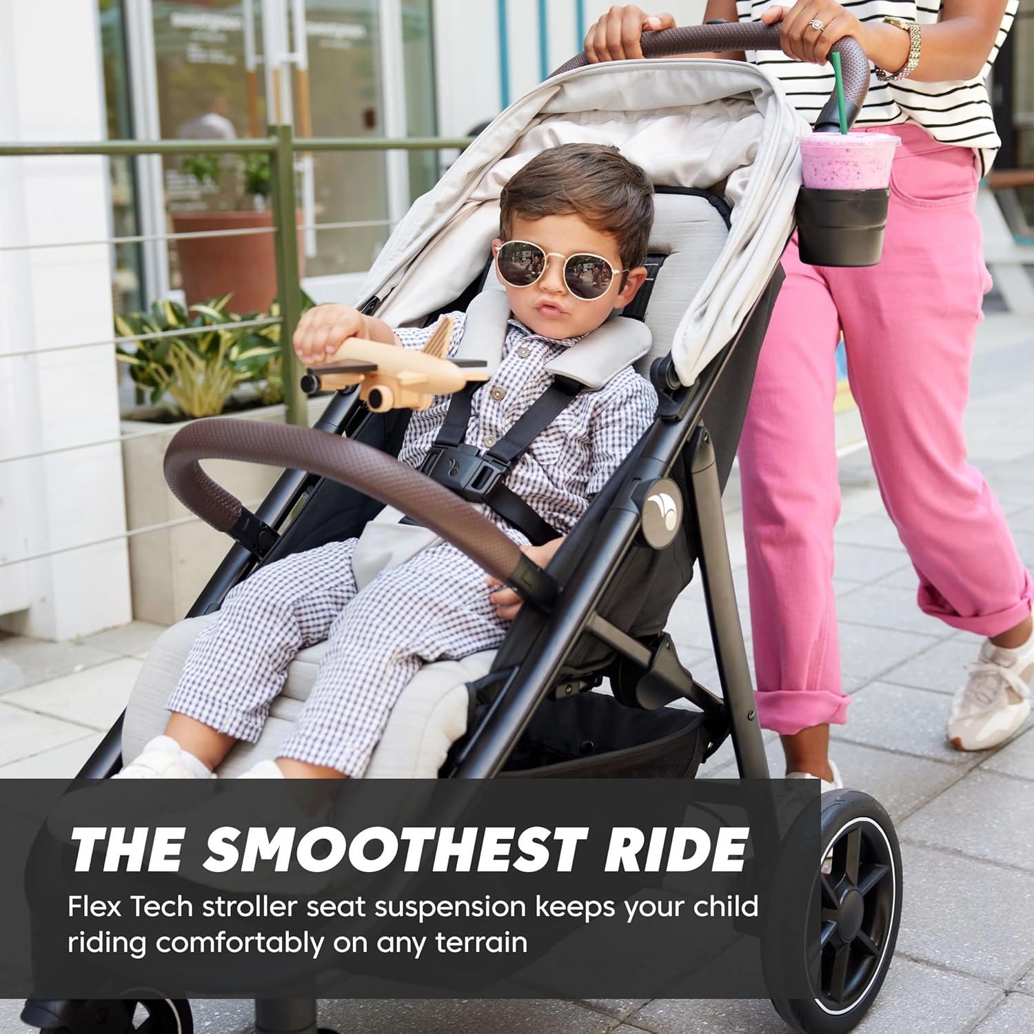 Baby Jogger City Mini Air Lightweight Stroller with All-Terrain Wheels P9892