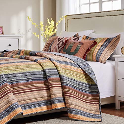 Greenland Home Katy King Quilt Set, Natural L38048
