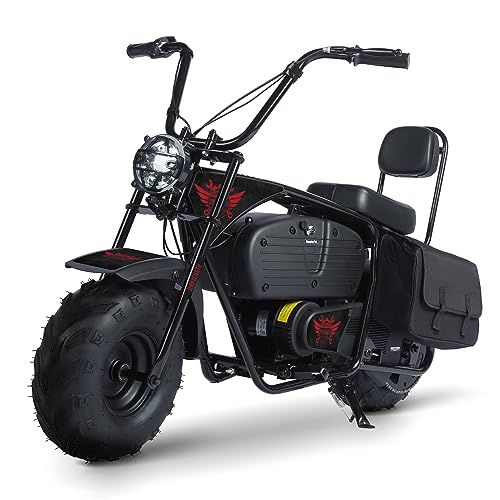 Oryxearth Electric Mini Dirt Bike, 36V Battery 1000W Motor Electrical Powered Motorcycle for Kids, 2 Speeds-15.5MPH/22 MPH, 2 Hanging Bags, Endurance 60 Mins, Up to 185lbs, Camo Blue & Yellow