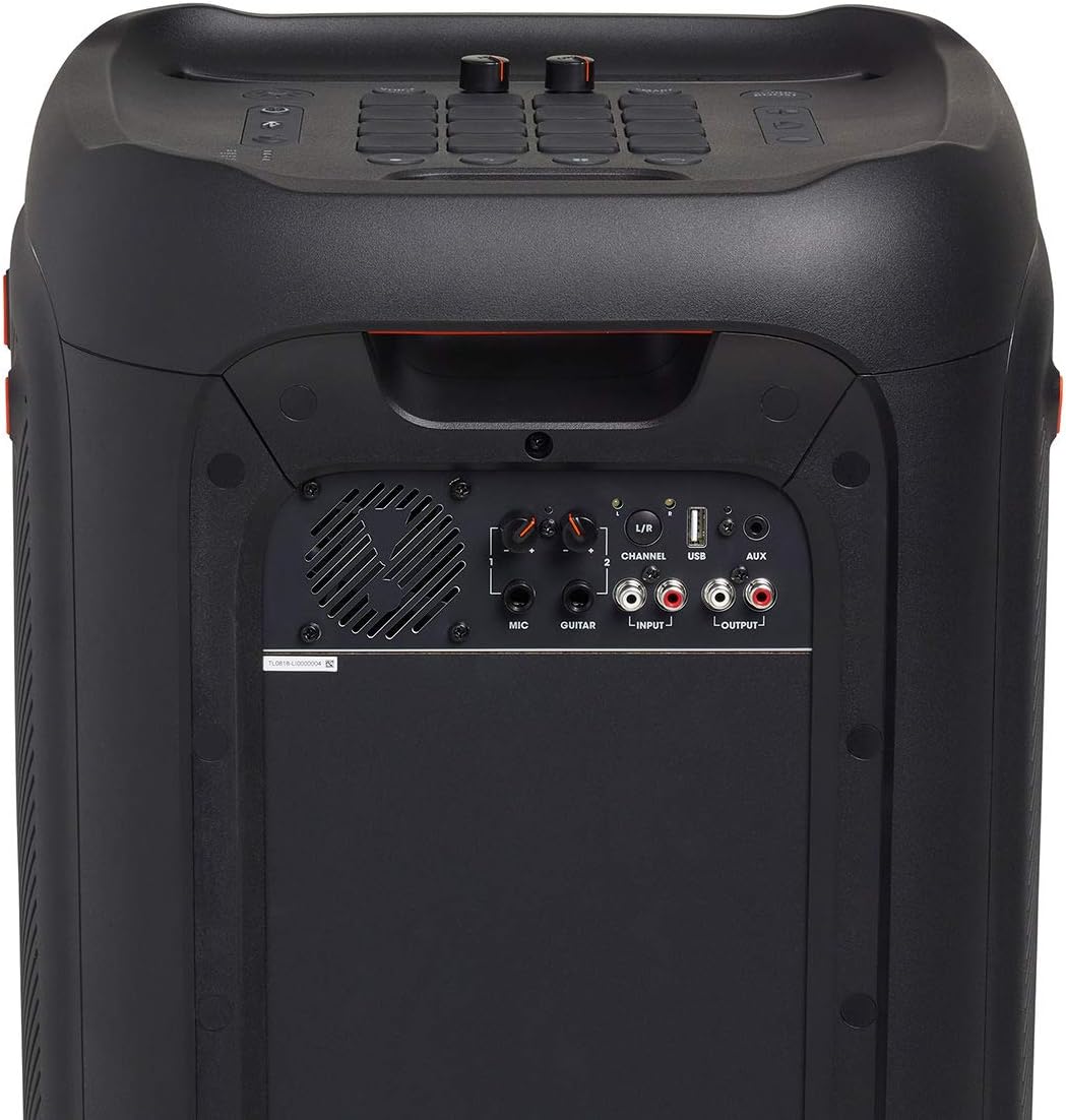 JBL PartyBox 1000 Portable Bluetooth Speaker with JBL PMB100 Wired Microphone - Black V9713