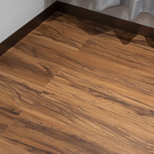 Self Adhesive Vinyl Flooring Planks Wood Effect Waterproof Grey 36pcs U963416