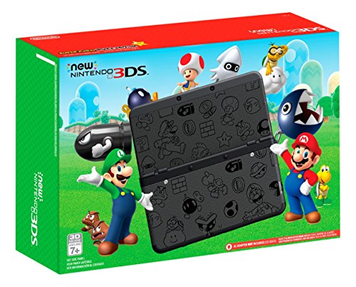 New Nintendo 3DS Super Mario Black Edition - Renewed L8178