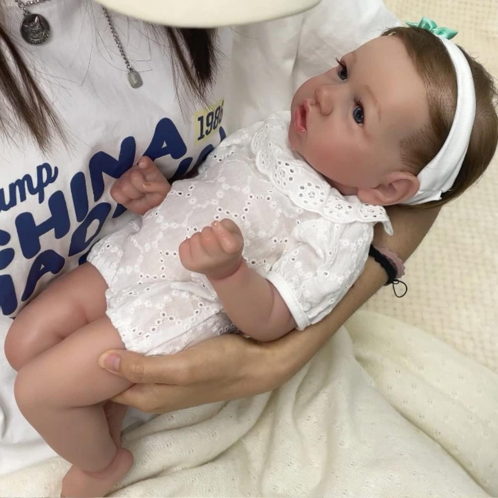 Reborn Baby Doll Saskia Replica 20 Inch Newborn Girl with Realistic Veins J523044