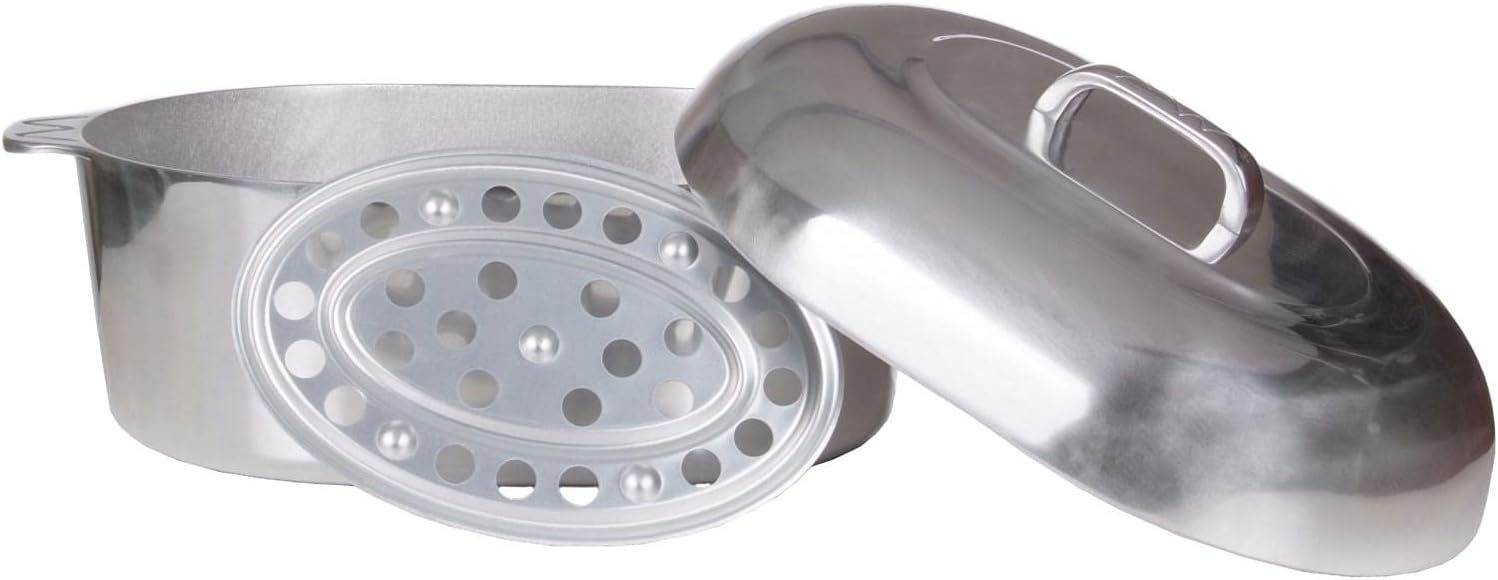 Oval Aluminum Roaster 18 Inch - GL10055 J517916