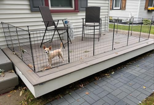 FXW MiniPaws Dog Playpen 8 Panels Portable for Indoor & Outdoor Y720