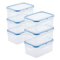 LOCK & LOCK Easy Essentials Food Storage Container Set, 4-Piece -Clear